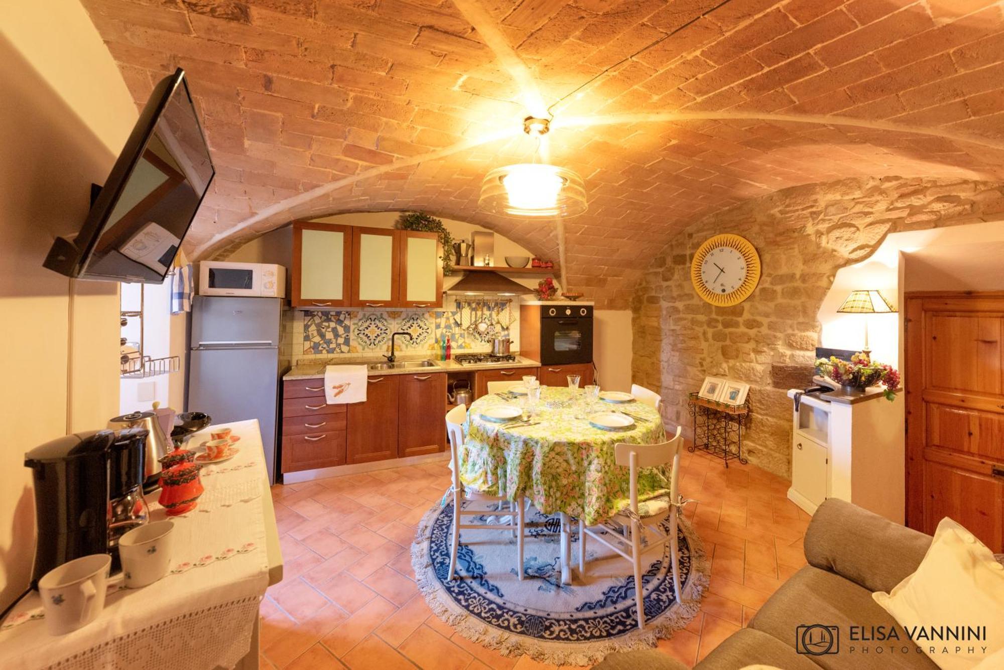 Apartmán A Casa Di Rache & Bea Volterra Exteriér fotografie