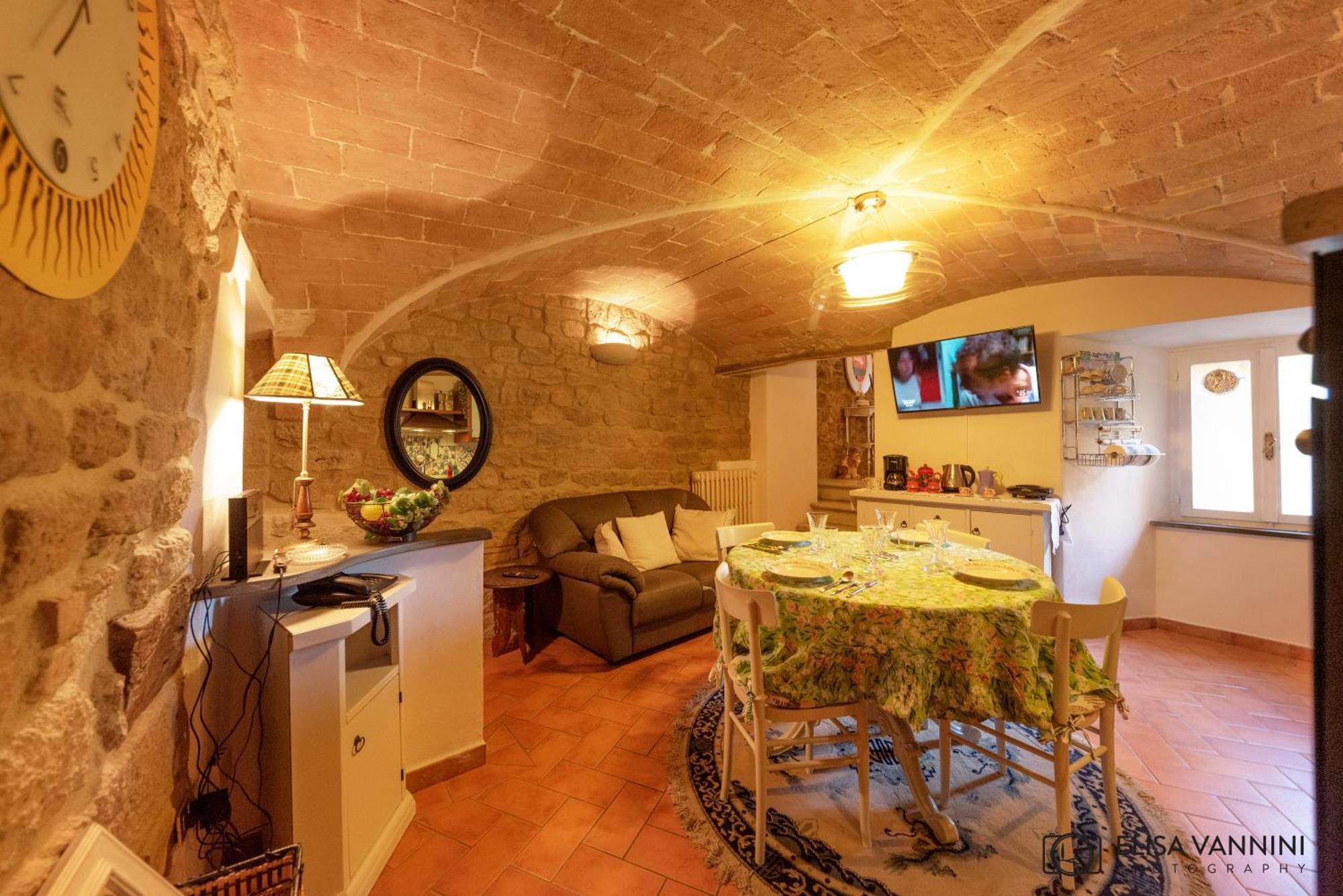 Apartmán A Casa Di Rache & Bea Volterra Exteriér fotografie
